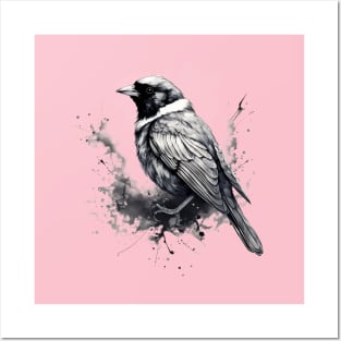 Art Style Bird T-Shirt Posters and Art